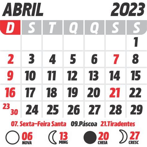 feriado no mês de abril de 2022